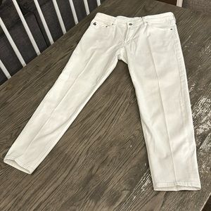 AG Adriano Goldschmied white jeans “The Graduate”  32x34